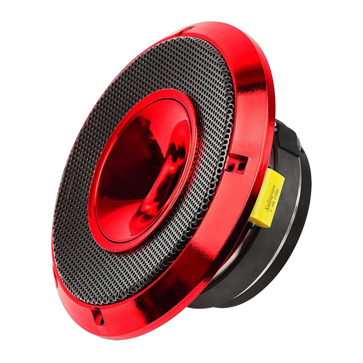6.5" Compression Horn Mid-Range Loudspeaker (APMB-628GH-RED), Sold individually Audiopipe