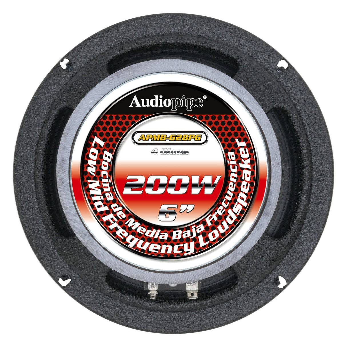 6” Low Mid Frequency Loudspeaker (APMB-628PG) Audiopipe