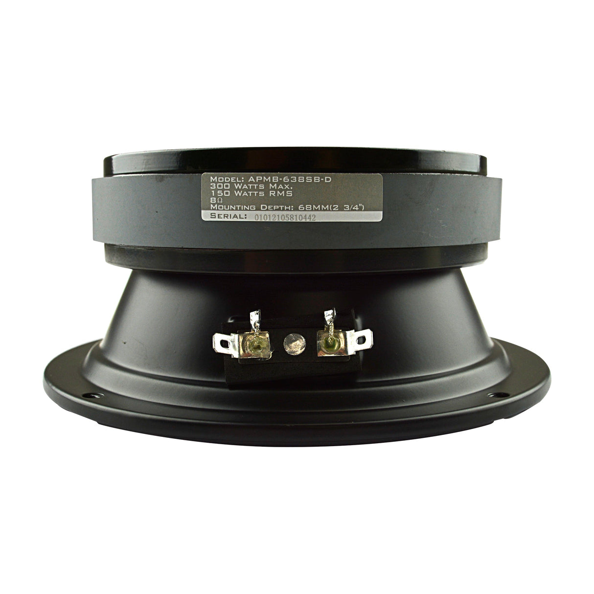 6" Low Mid Frequency Loudspeaker (APMB-638SB-D), Sold individually Audiopipe
