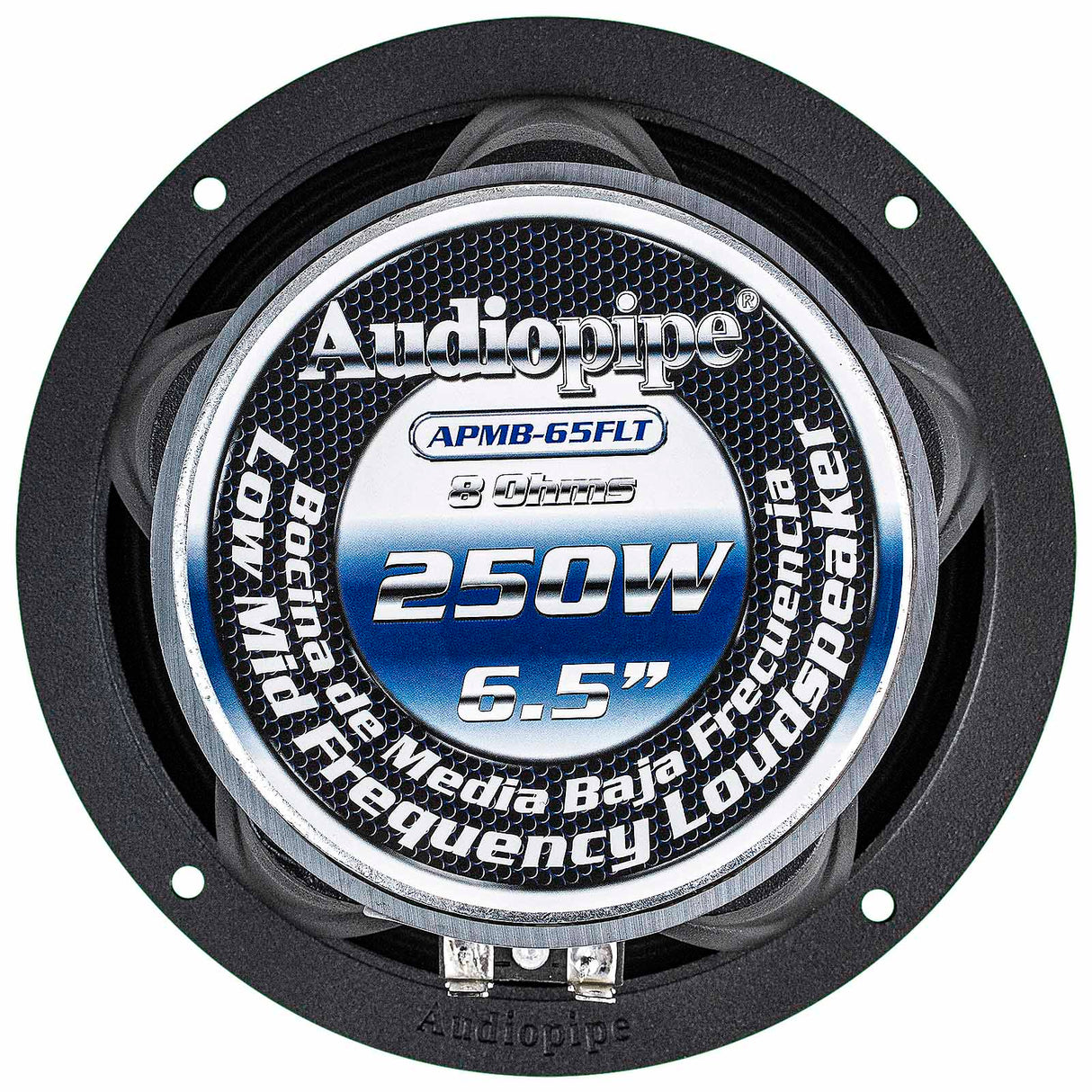 6.5” Low Mid Frequency Loudspeaker (APMB-65FLT), Sold individually Audiopipe