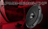 8" Compression Horn Mid-range Loudspeaker (APMB-828G-CHF), Sold individually Audiopipe