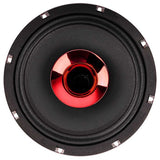 Audiopipe APMB-828GH-RED 8" Compression Horn Midrange Speaker (Single) Audiopipe