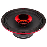 Audiopipe APMB-828GH-RED 8" Compression Horn Midrange Speaker (Single) Audiopipe