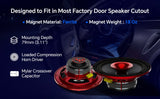 8" Compression Horn Mid-Range Loudspeaker (APMB-828GH-RED), Sold individually Audiopipe
