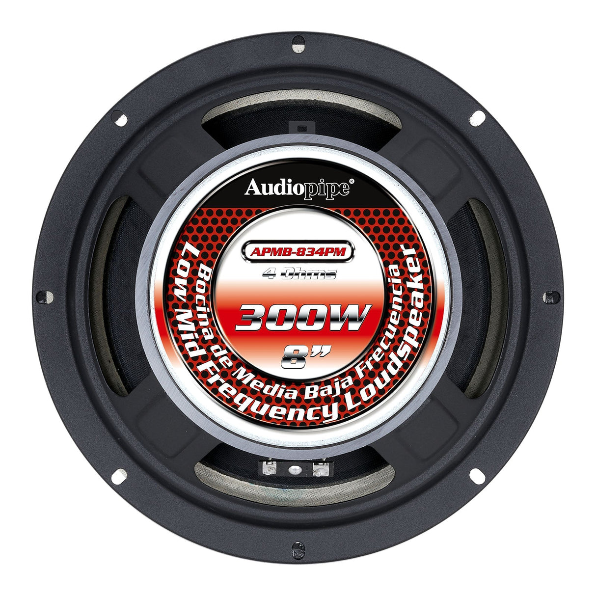 8” Low Mid Frequency Loudspeaker (APMB-834PM), Sold individually Audiopipe
