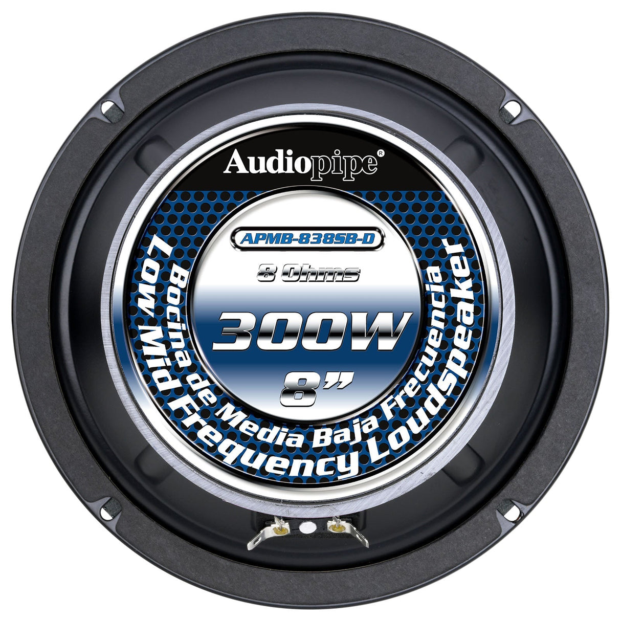 8" Low Mid Frequency Loudspeaker (APMB-838SB-D), Sold individually Audiopipe