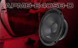 8” Low Mid Frequency Loudspeaker (APMB-840SB-D), Sold individually Audiopipe