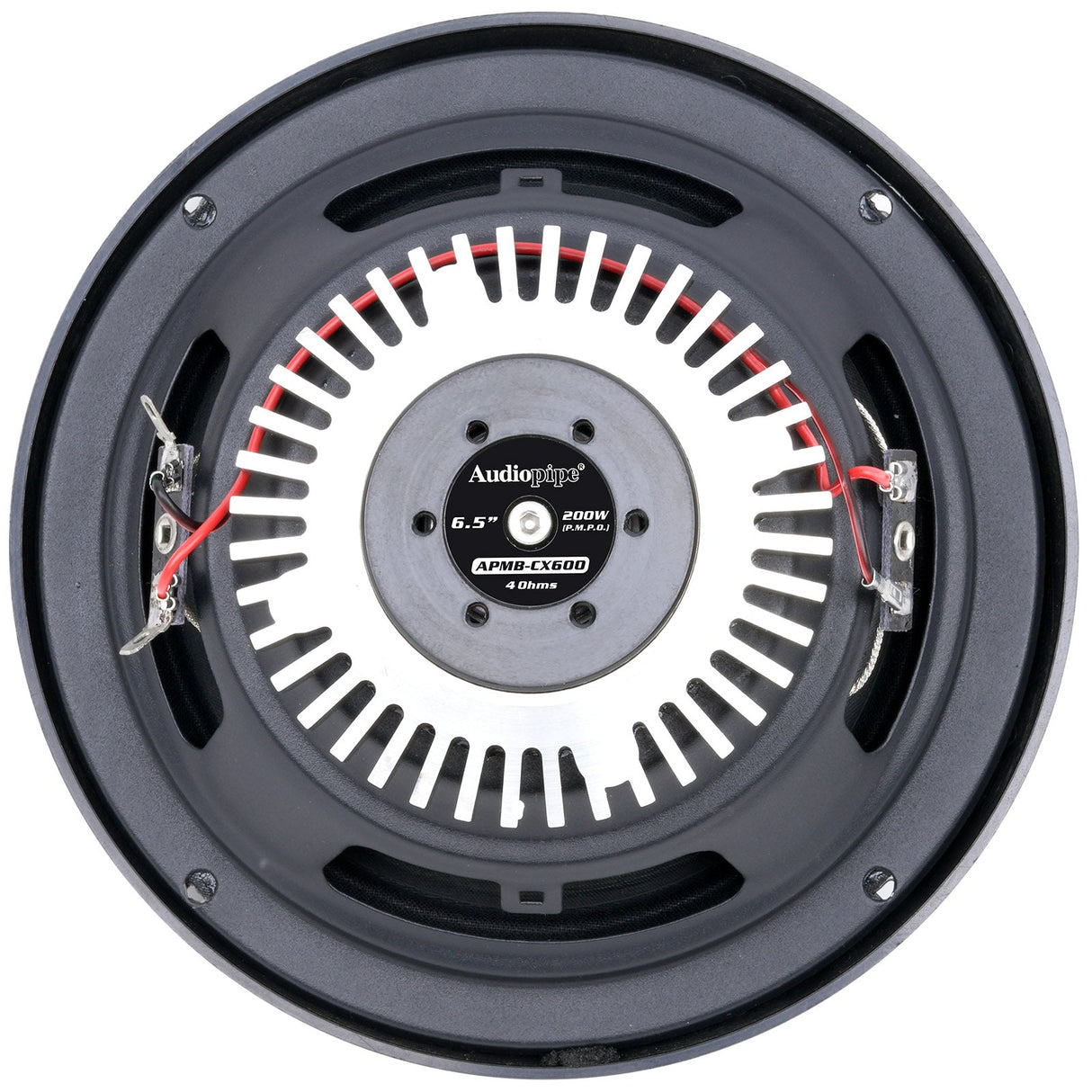 6.5" Dynamic Loudspeaker (APMB-CX600), Sold in pairs Audiopipe