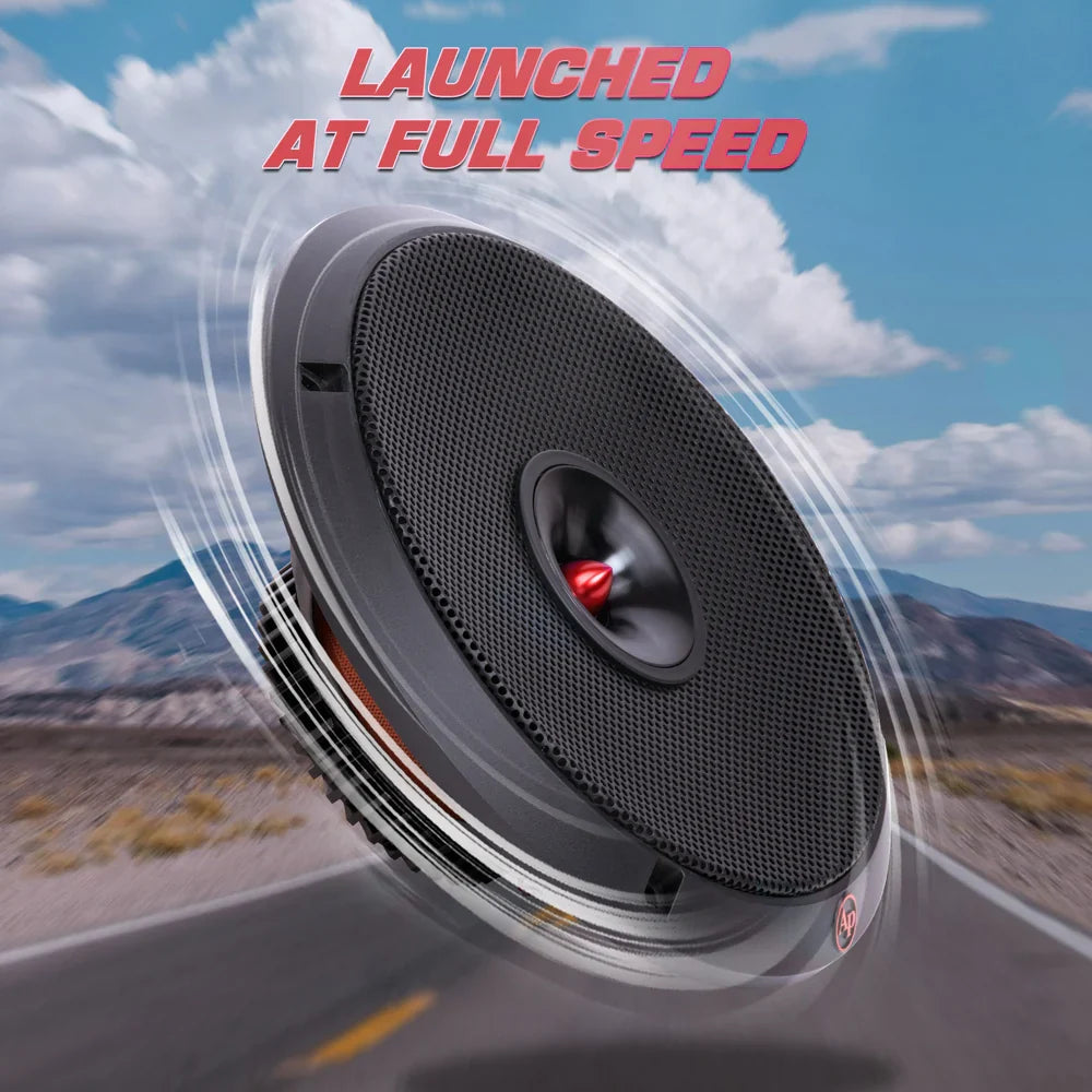 Audiopipe APMB-CX800 8" 150W RMS Dynamic Loudspeakers (Pair) Audiopipe