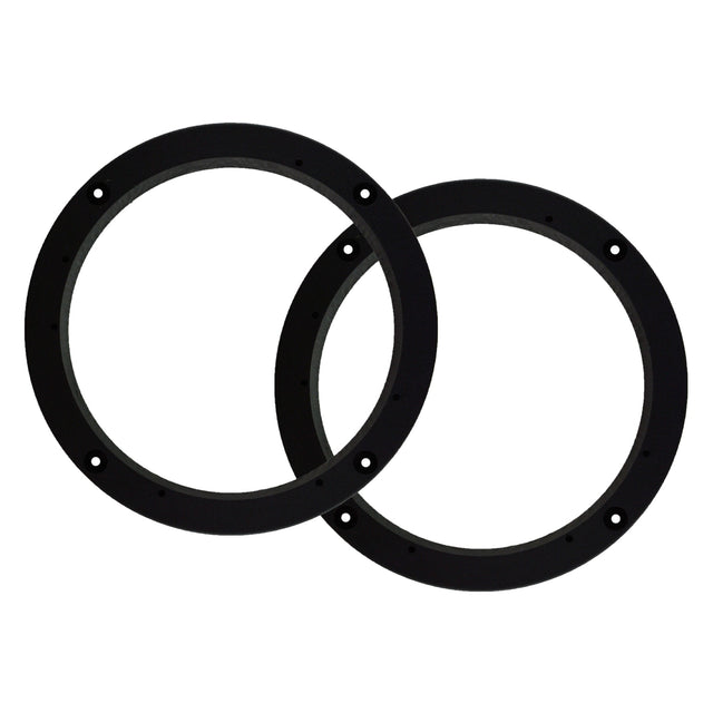 8" ABS Plastic Speaker Rings (APMB-RING-8), Sold in Pairs Audiopipe