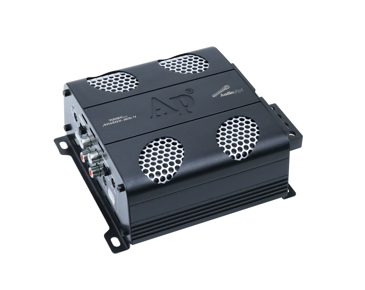 165 Watts Full Range Class D Mini Amplifier (APMOX-165.4） Audiopipe