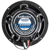 Coaxial 2-Way Marine Speaker with LED Light (APMP-T830LD) Audiopipe