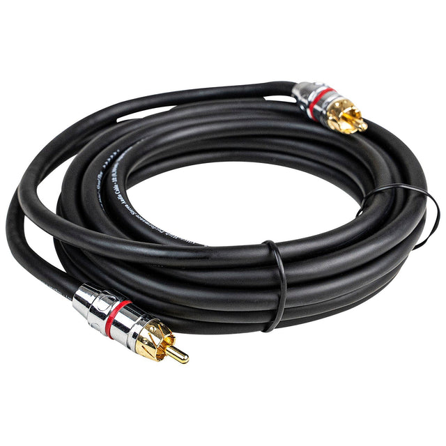 12FT 1-Male to 1-Male RCA Audio Cable (APPRO-12SUM) Audiopipe