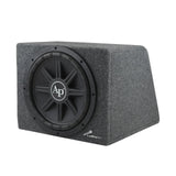 Audiopipe APSB-12112PX Single 12" 500W RMS Bass Package w/ Amp, Wires & Box Audiopipe