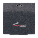 Single 12” High-Performance Compact Sealed Enclosure (APSB-12112PX) Audiopipe