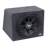 Single 12” High-Performance Compact Sealed Enclosure (APSB-12112PX) Audiopipe