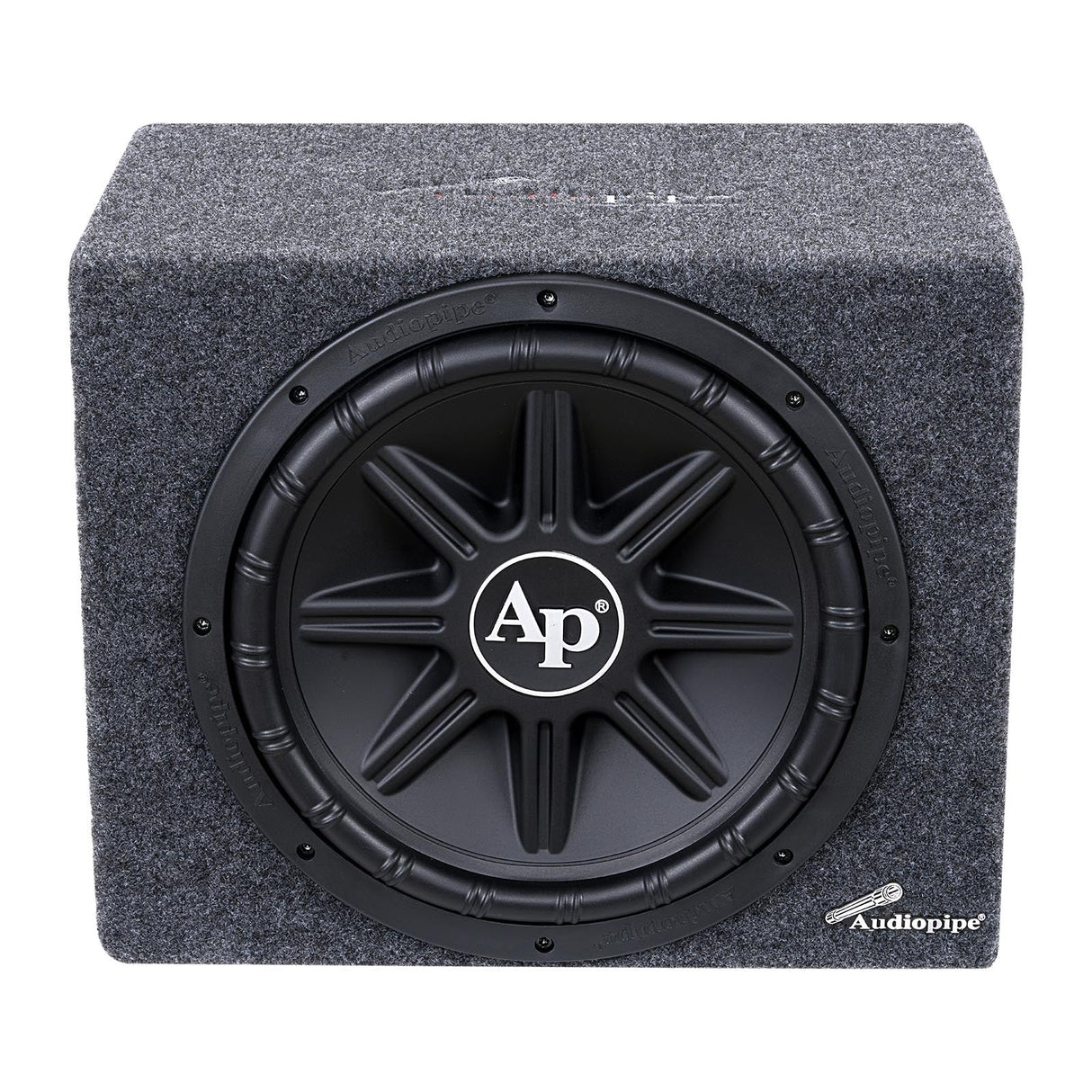 Single 12” High-Performance Compact Sealed Enclosure (APSB-12112PX) Audiopipe