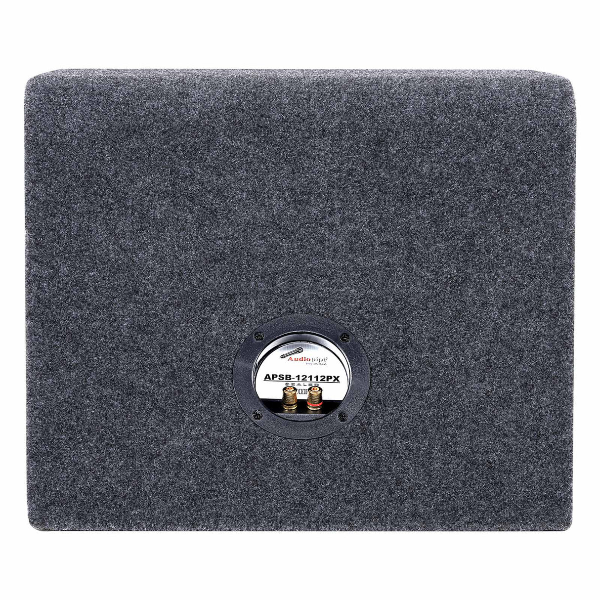 Single 12” High-Performance Compact Sealed Enclosure (APSB-12112PX) Audiopipe