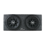Audiopipe APSB-12212PX (2) 12" Bass Package w/ Amp & Wires Audiopipe