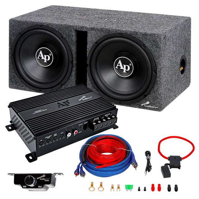 Super Bass Combo Package (APSB-1250CLV) Audiopipe
