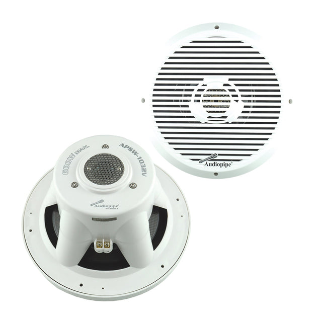 APSW-1032V 10” Marine Subwoofer Audiopipe