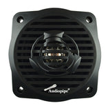 APSW-4032 BLK - 4” Coaxial 2-Way Marine Speaker - Black Audiopipe