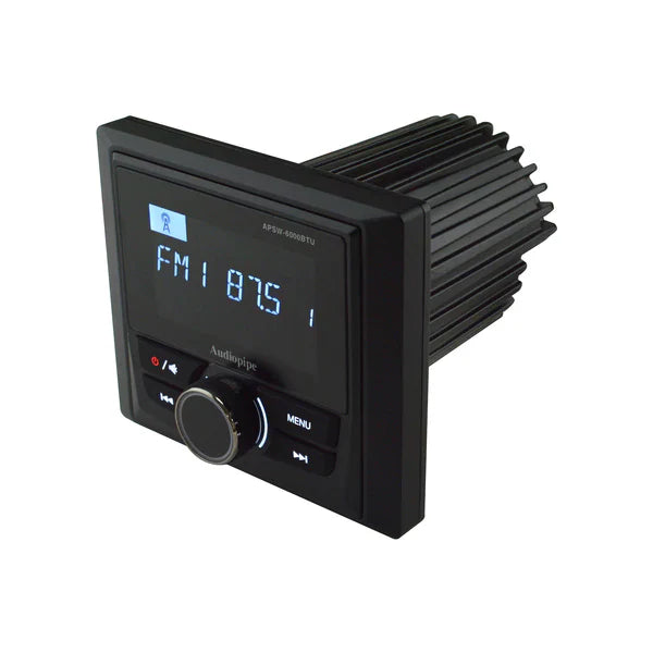 Audiopipe APSW-6000BTU Marine Mechless Radio With Bluetooth Audiopipe