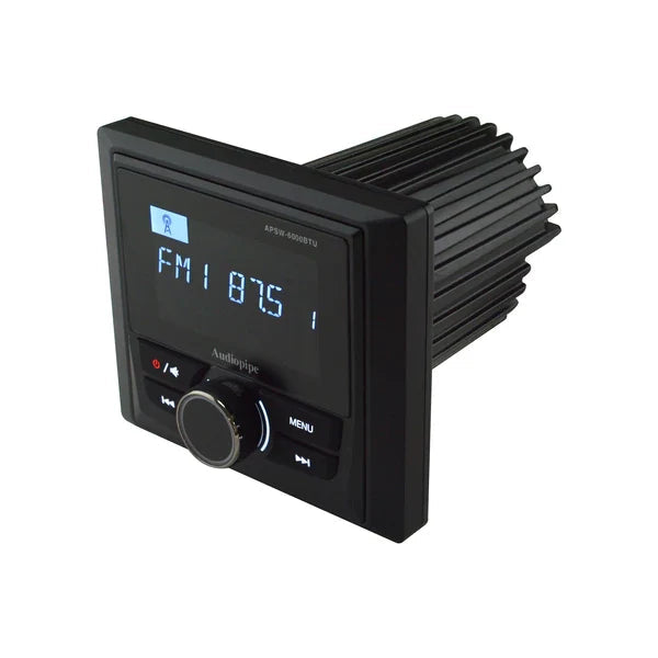 Audiopipe APSW-6000BTU Marine Mechless Radio With Bluetooth Audiopipe