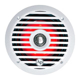 Audiopipe 6.5” Coaxial 2-Way Marine Speaker with LED lights (APSW-654GL) SALT WATER SERIES Audiopipe
