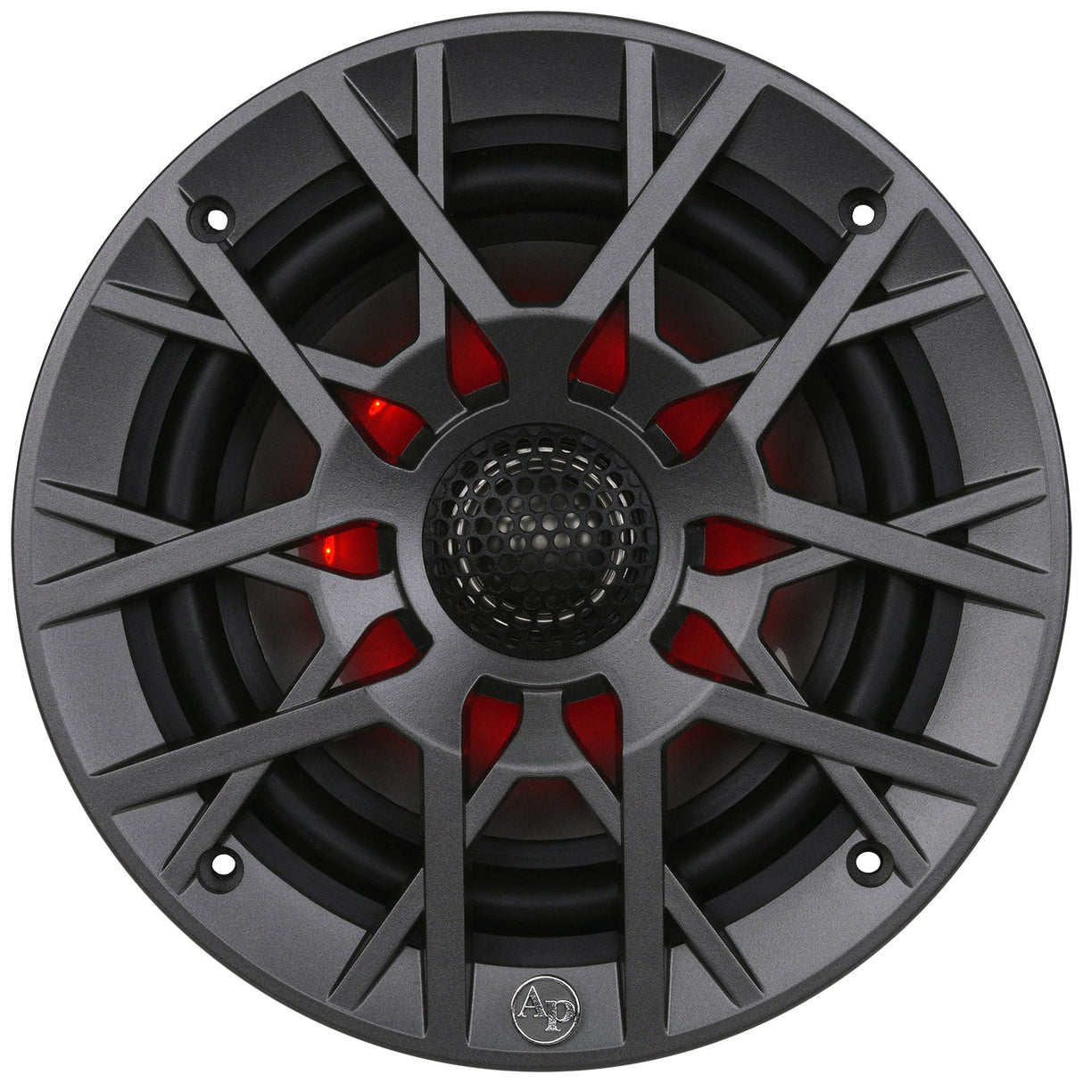 6.5” Coaxial 2-Way Marine Speaker with LED Lights (APSW-654SP) Audiopipe
