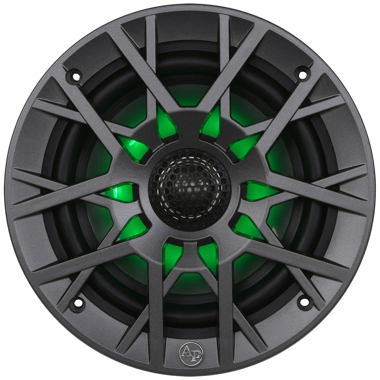 6.5” Coaxial 2-Way Marine Speaker with LED Lights (APSW-654SP) Audiopipe