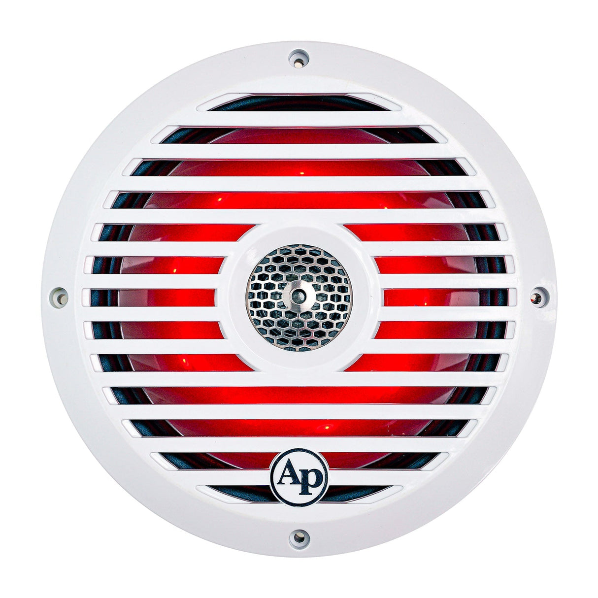 Audiopipe 8” Coaxial 2-Way Marine Speaker with LED lights (APSW-804GL) 2024 SALT WATER SERIES Audiopipe