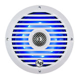 Audiopipe 8” Coaxial 2-Way Marine Speaker with LED lights (APSW-804GL) 2024 SALT WATER SERIES Audiopipe