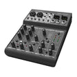 6 Channel Mic-Line Audio Mixer With USB Interface (AQM-1600BT) Audiopipe