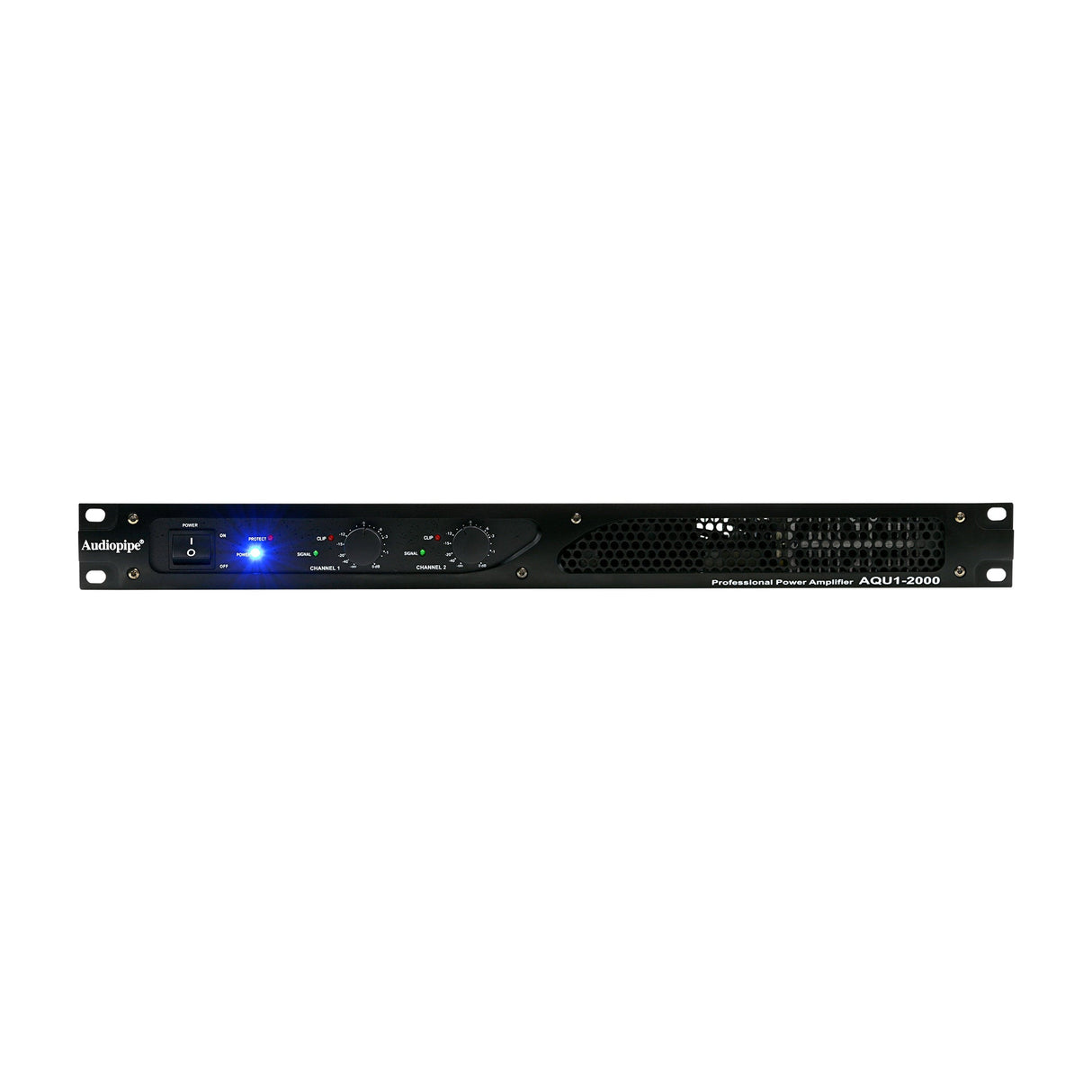 Professional Power Amplifier (AQU1-2000) Audiopipe