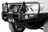 ARB 3423130B Toyota Tacoma 2005-2011 Deluxe Front Bumper Winch Ready with Grille Guard, Black Powder Coat Finish