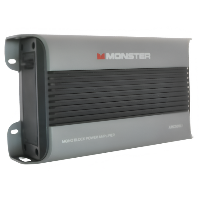 Monster ARC650.1 650W RMS Mini Marine Monoblock Amplifier Monster Audio