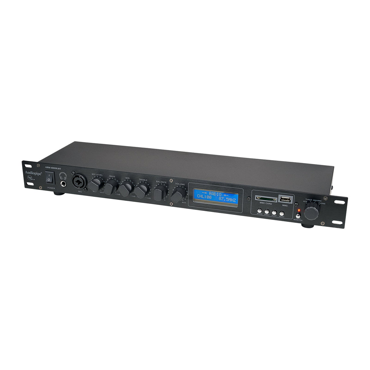 ARM-1000UBT Professional Pre Amplifier Audiopipe