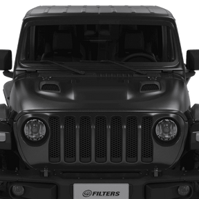 Air Hood Scoops For Jeep Wrangler Rubicon / Gladiator (Scoops ONLY) S&B