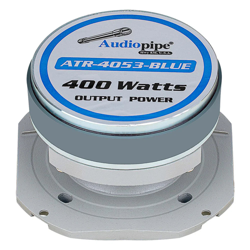 Audiopipe ATR-4053-BLUE Heavy Duty Super Tweeter (Single) Audiopipe