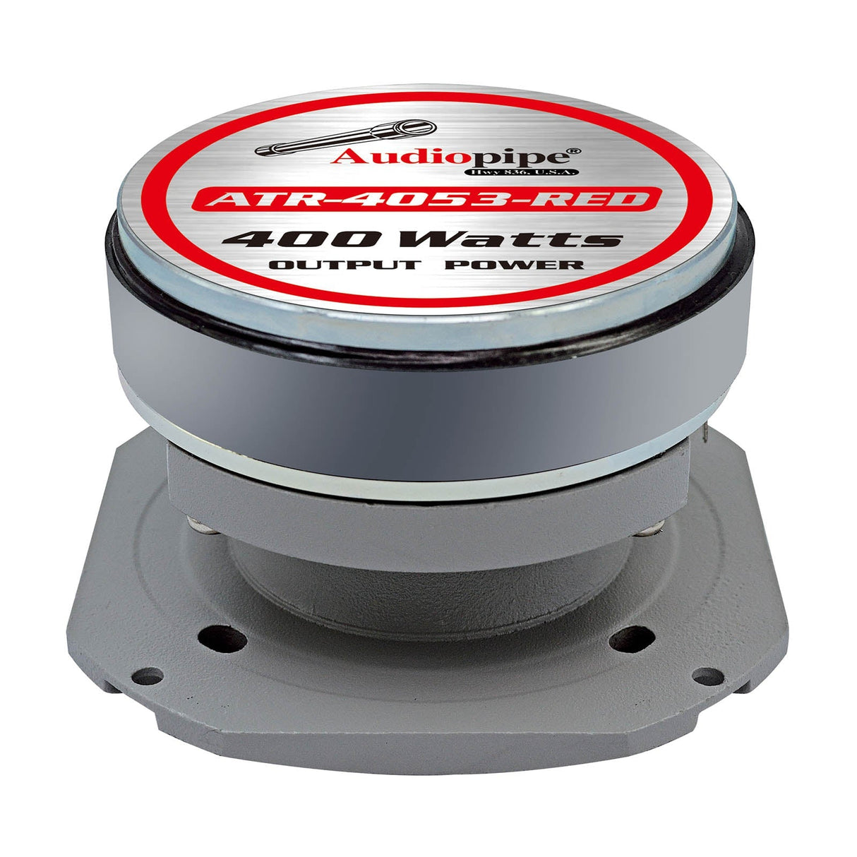 Heavy Duty Super Tweeter (ATR-4053-RED) Audiopipe