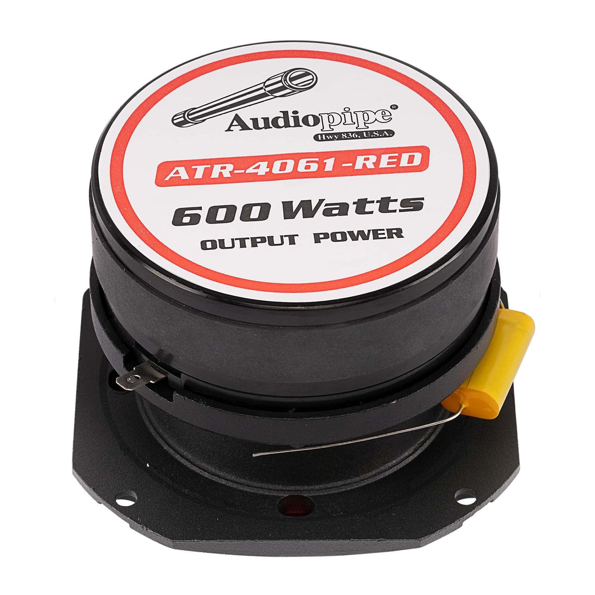 Heavy Duty Titanium Super Tweeter (ATR-4061-RED) Audiopipe