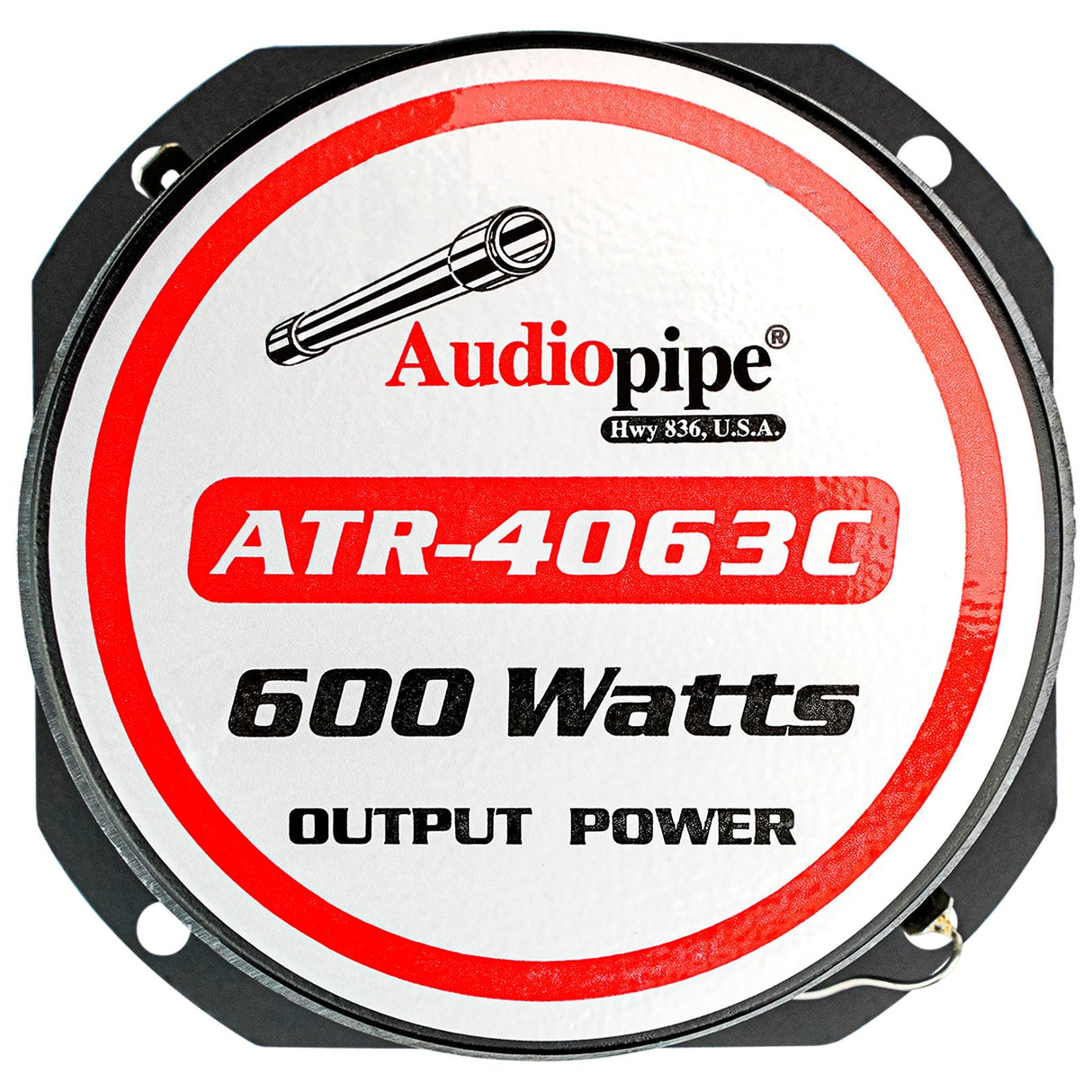 ATR-4063C 600W Heavy Duty Titanium Super Tweeter Audiopipe