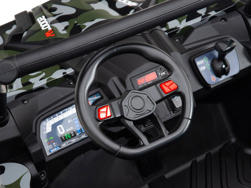 2 Seater ATV Ride On UTV Quad Electric Buggy Truck W/Magic Cars® Parental Control