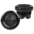 1” Silk Dome Tweeter, Black (ATX-100B), Sold in pairs Audiopipe