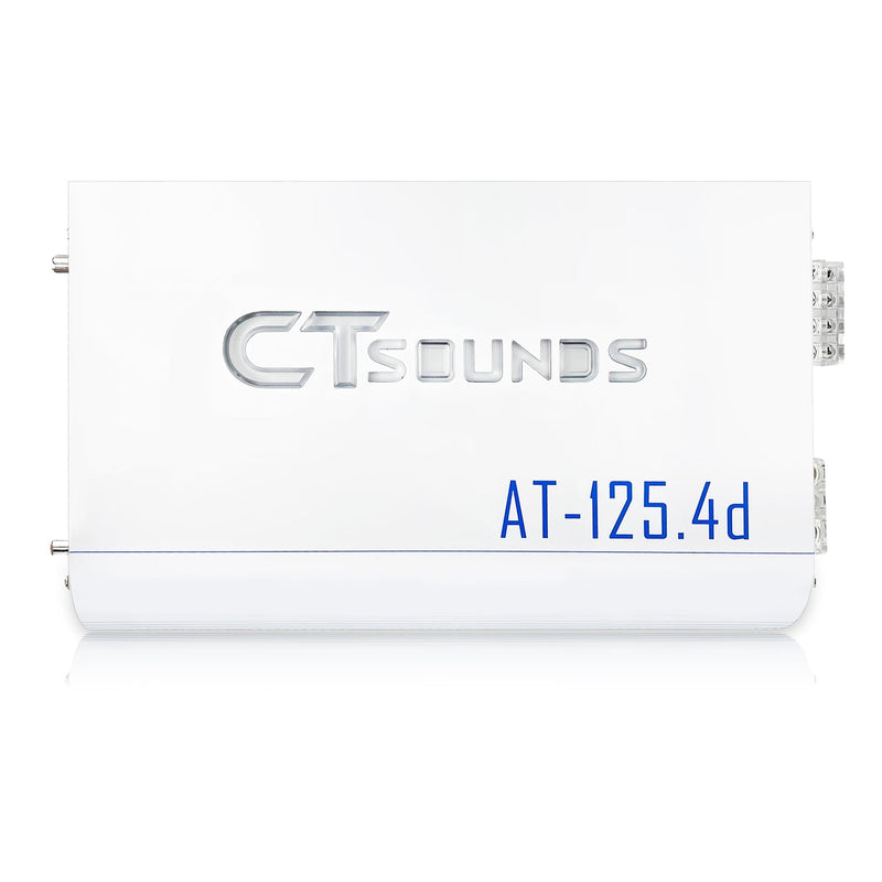 ATv2-125.4d // 800 Watts RMS 4-Channel Car Amplifier CT Sounds