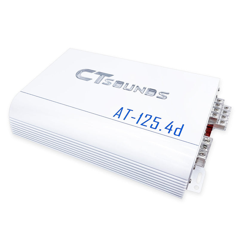 ATv2-125.4d // 800 Watts RMS 4-Channel Car Amplifier CT Sounds