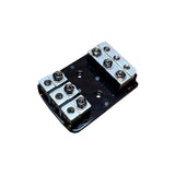 Audio Xtreme Code AXC-3ANL-FHD Fused Distribution Block (3) 0GA/4GA In & (3) 0GA/4GA Out Audio Xtreme Code