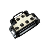 Audio Xtreme Code AC-A2040 Distribution Block (2) 0GA/4GA In & (4) 0GA/4GA Out Audio Xtreme Code