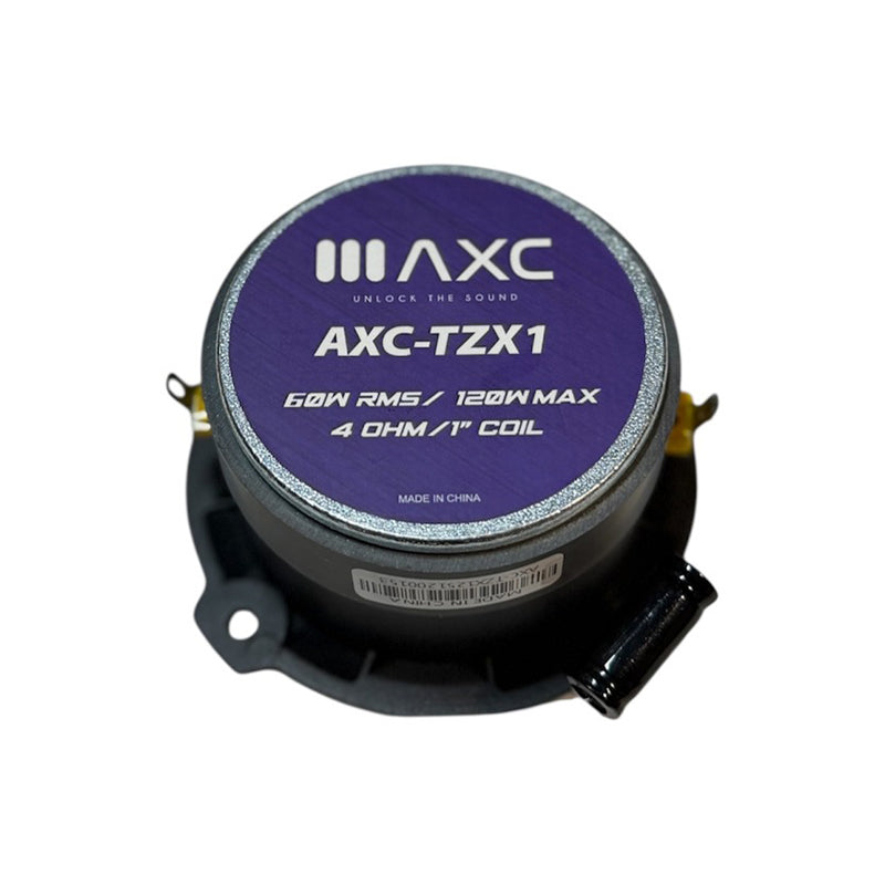 Audio Xtreme Code TZX1 | 3.8" 60W RMS Pro Tweeter w/ Bullet (Pair) Audio Xtreme Code